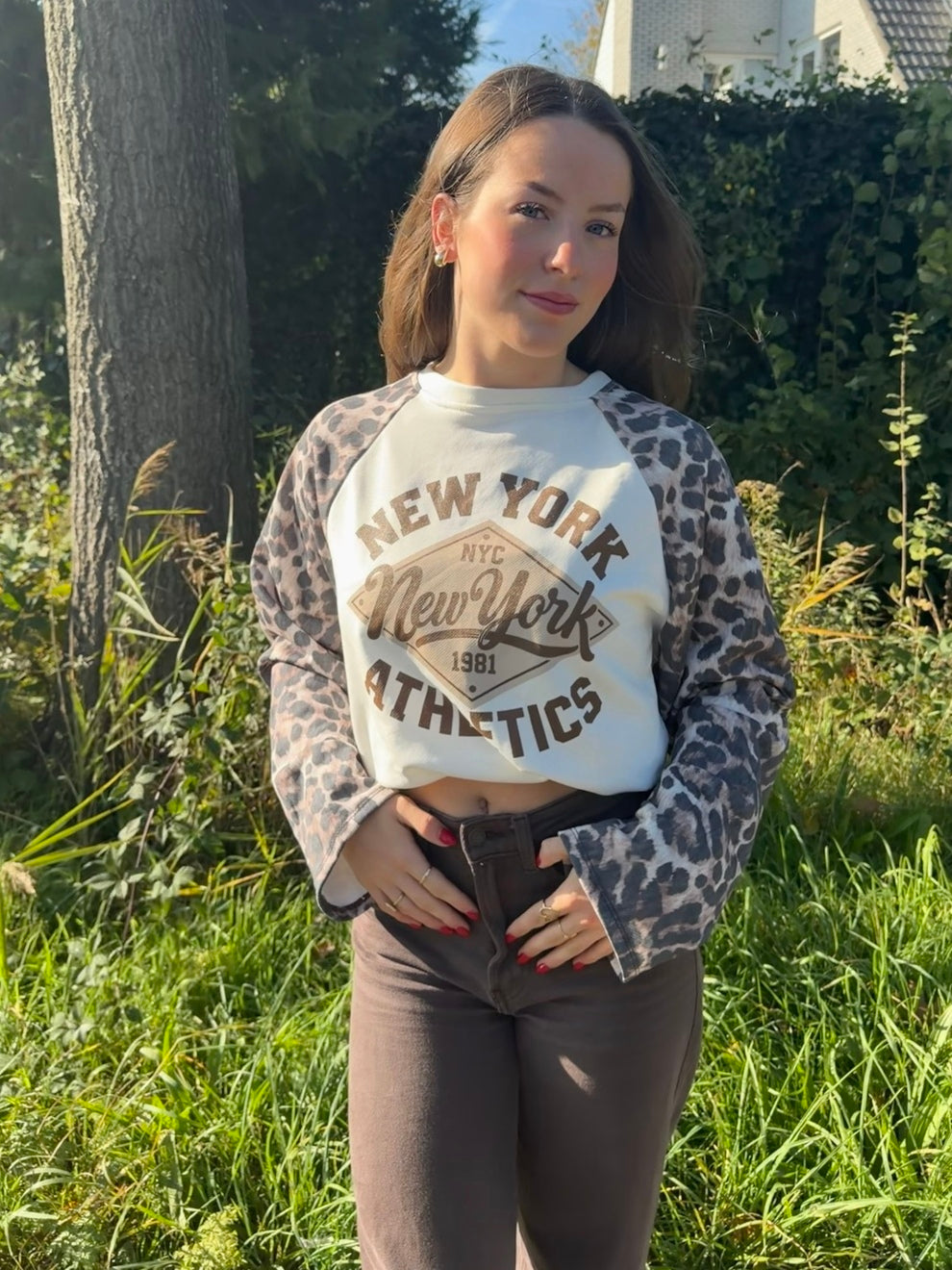 New York Leopard Longsleeve