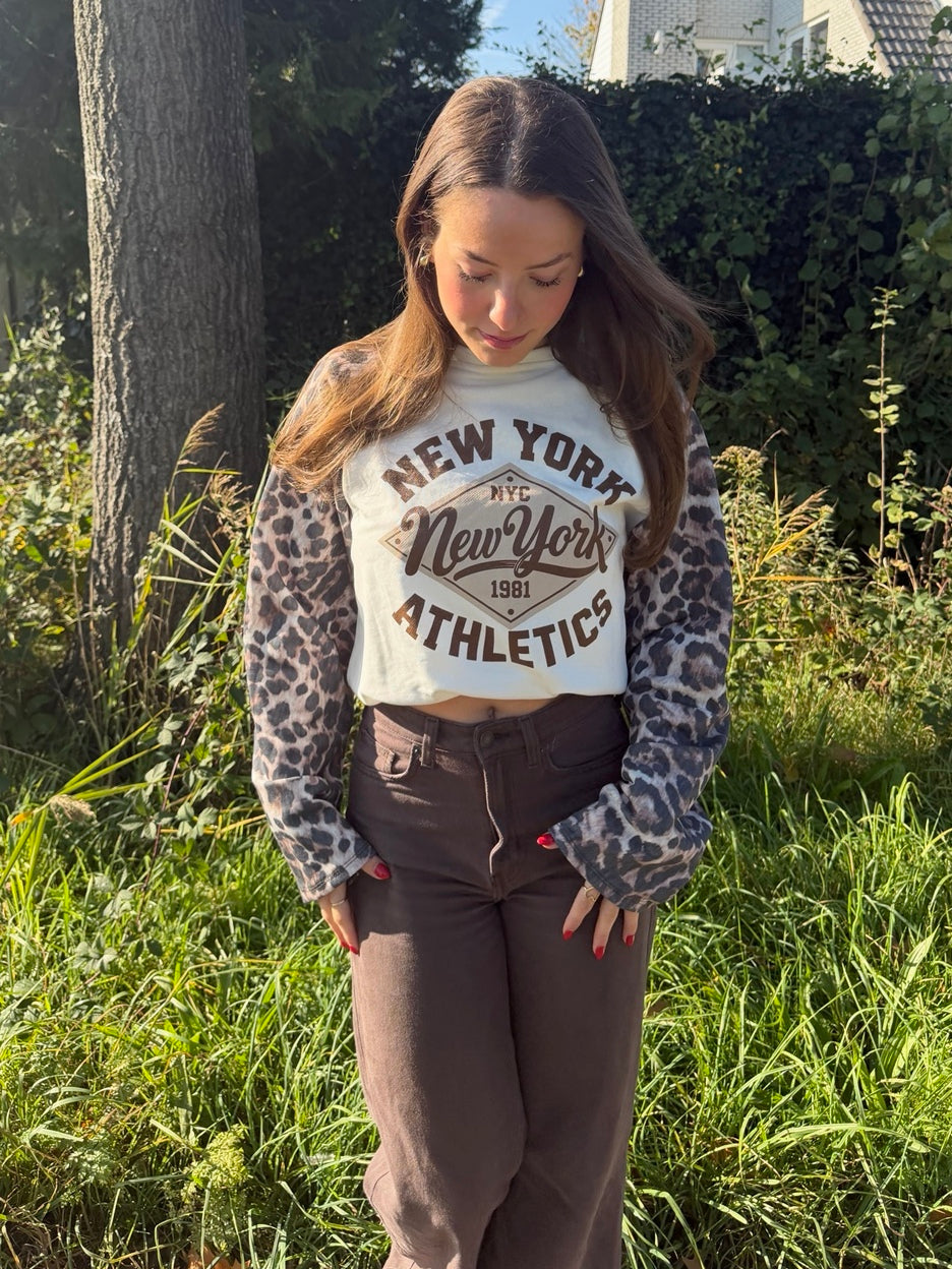 New York Leopard Longsleeve